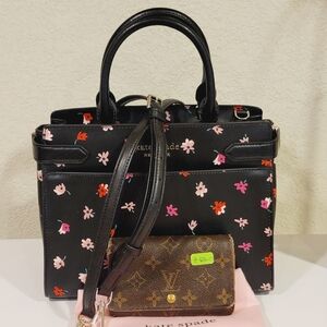 Kate Spade Crossbody with free Louis vuitton Tresor Wallet